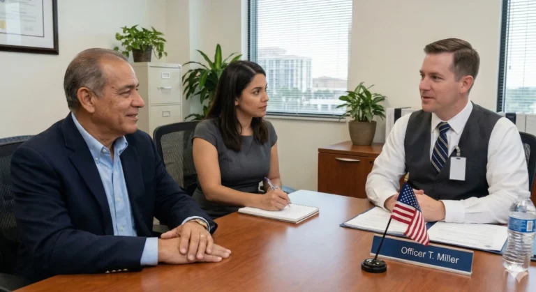 asistencia en cita de uscis